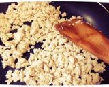 生姜風味の鶏そぼろ丼♡作り方1写真