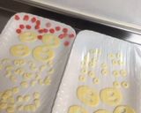運動会 お弁当 キャラ弁くまもんおにぎり作り方6写真