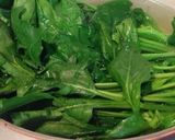 ほうれん草とカイワレのツナサラダ♪作り方1写真