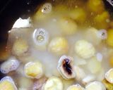 秋の味覚の栗ご飯。作り方2写真