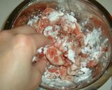 豚しゃぶと水菜のあっさり和え作り方1写真