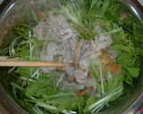 豚しゃぶと水菜のあっさり和え作り方4写真