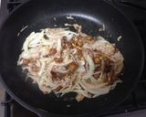 納豆ツナきのこ豆乳パスタ作り方3写真