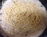 納豆ツナきのこ豆乳パスタ作り方6写真