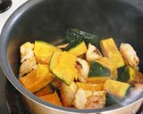 【胸肉で！】ヘルシー和風かぼちゃグラタン作り方6写真