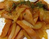 朝食お弁当に☆魚肉ソーセージのケチャ炒め作り方5写真