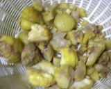 秋の味覚☆栗ご飯☆作り方1写真