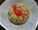 ニラとハムのチャーハン作り方5写真