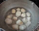 里芋とイカの煮もの作り方1写真