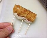 お弁当に！揚げないちくわベーコンフライ作り方2写真