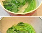 *豚しゃぶと三つ葉の酢味噌和え*作り方2写真