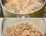 *豚しゃぶと三つ葉の酢味噌和え*作り方6写真