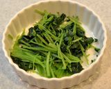 *豚しゃぶと三つ葉の酢味噌和え*作り方3写真