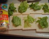 ノンエッグマヨサンドイッチ♪作り方1写真