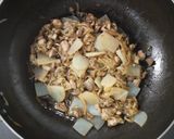 鶏ごぼうご飯作り方4写真