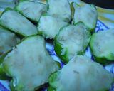 ピーマンカップのツナポテチーズ焼き作り方2写真
