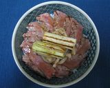 ガッツリ男子ごはん♪サーロインステーキ丼作り方12写真
