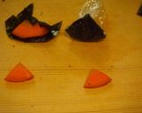 ハロウィン★黒ネコちゃんおにぎりの弁当作り方3写真