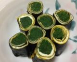 ほうれん草の海苔巻き作り方6写真