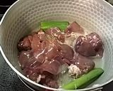 ◆簡単♡鶏レバー煮～ネギトッピング～◆作り方3写真