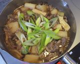 旨コク！牛肉と長イモの甘辛煮作り方8写真
