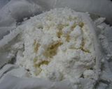 自家製★カッテージチーズ作り方5写真