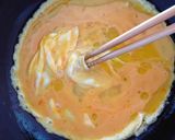 明太子ライスの和風オムライス作り方6写真