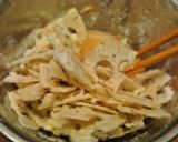 レンコンが主役のお好み焼き作り方2写真