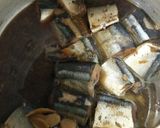 秋刀魚の缶詰め風煮物作り方4写真