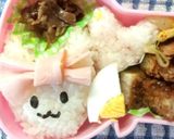 運動会に☆簡単♪うさももキャラ弁作り方5写真