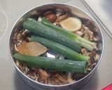 半日干しDE具だくさんキノコスープ♪作り方1写真