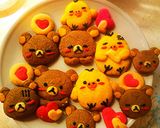 リラックマのキャラクッキー作り方7写真