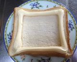 朝食にこれ一枚＊たまごのせトースト作り方1写真