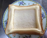 朝食にこれ一枚＊たまごのせトースト作り方1写真