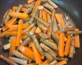 煮干しの旨みたっぷりきんぴらごぼう作り方1写真