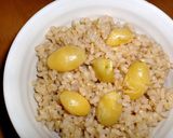 簡単！玄米deギンナンの炊き込みご飯♪作り方6写真