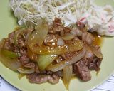 玉ねぎも一緒に。簡単！豚肉の生姜焼き♪作り方7写真