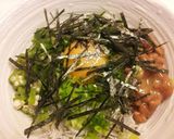 あっという間の三色丼（しらすオクラ納豆）作り方5写真