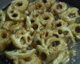 揚げてから煮てね、麩とれん根の甘辛煮♡♡作り方6写真