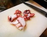 蛸のブルギニヨン風作り方1写真