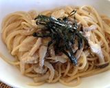 豆乳入り明太子パスタこってり編作り方7写真