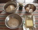 基本の☆バターケーキ♪作り方1写真