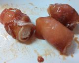 ぱぱっと簡単ミニ肉巻きおにぎり作り方3写真