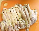 基本のチキンフォーおいしい蒸し鶏をのせて作り方7写真