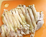 基本のチキンフォーおいしい蒸し鶏をのせて作り方7写真