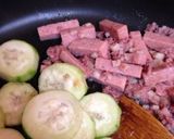 ウチナーンチュが作るへちまの味噌煮作り方4写真