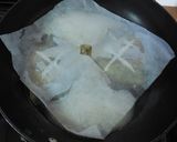 麺つゆ　カレイの煮付けすだち添え　どすぇ作り方4写真