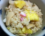 秋全開 さつま芋炊き込みご飯作り方4写真