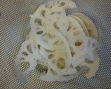簡単＼(^-^)／海苔のっけ蓮根きんぴら作り方1写真