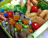 ✿2013小学校運動会のお弁当✿作り方1写真